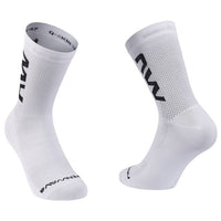 Northwave Extreme Air Mid Sokken Wit/Zwart