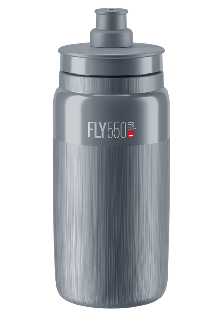 Elite Fly Tex drinkfles 550ml grijs