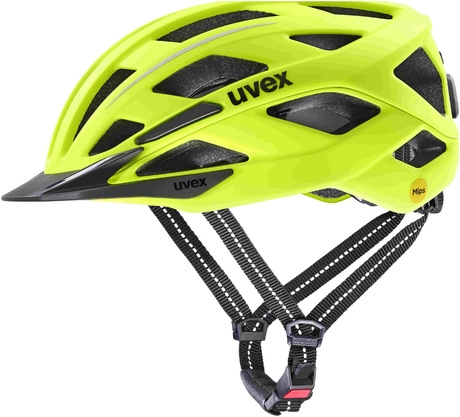 uvex City I-Vo 2 Mips City-helm Neon Geel Mat-Zwart