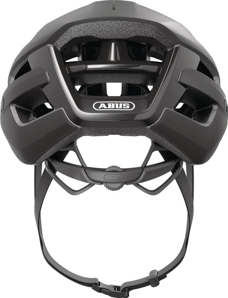 ABUS Powerdome Helm Road velvet zwart