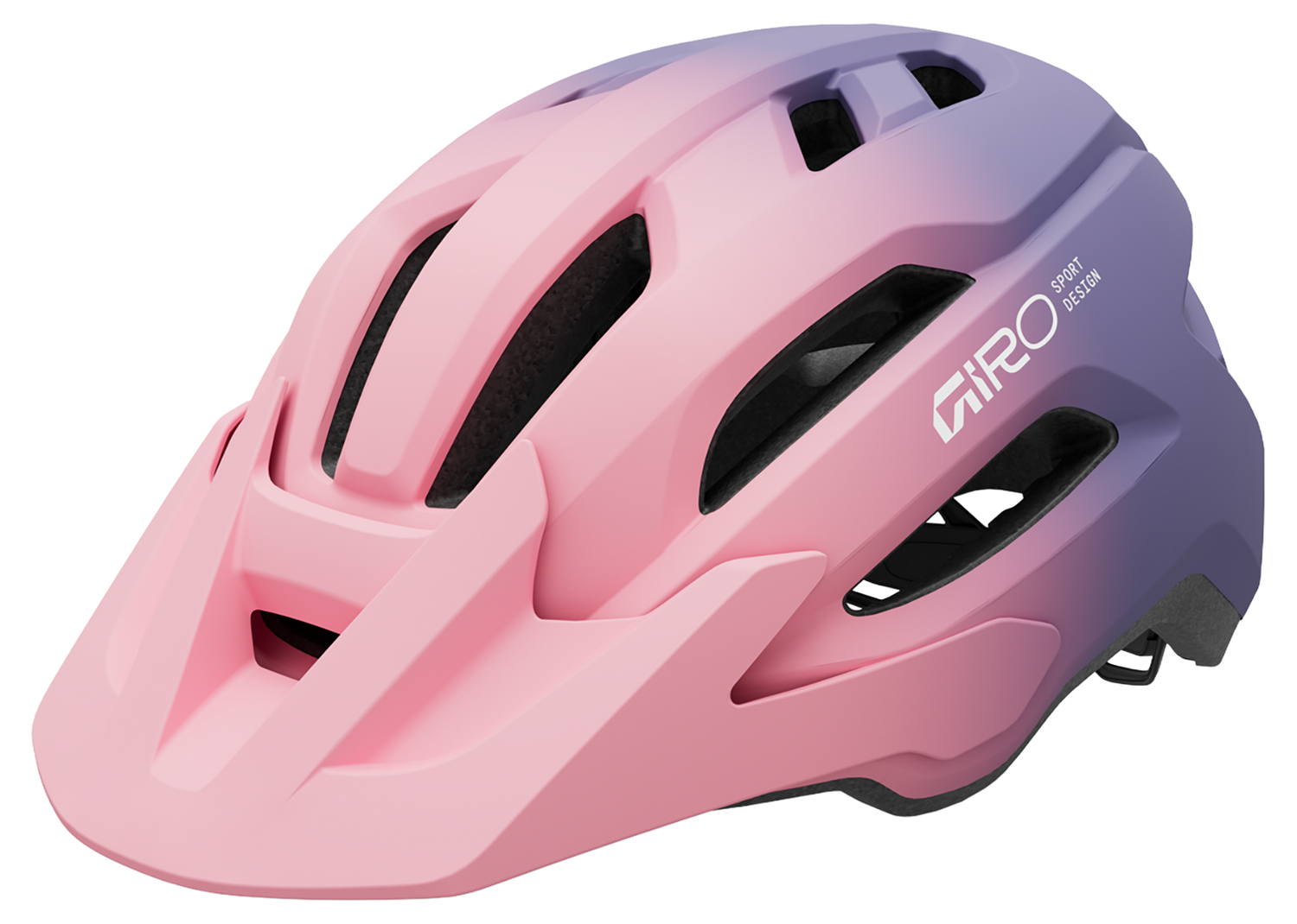 Giro Fixture Mips II Y jeugdhelm mat roze/paars