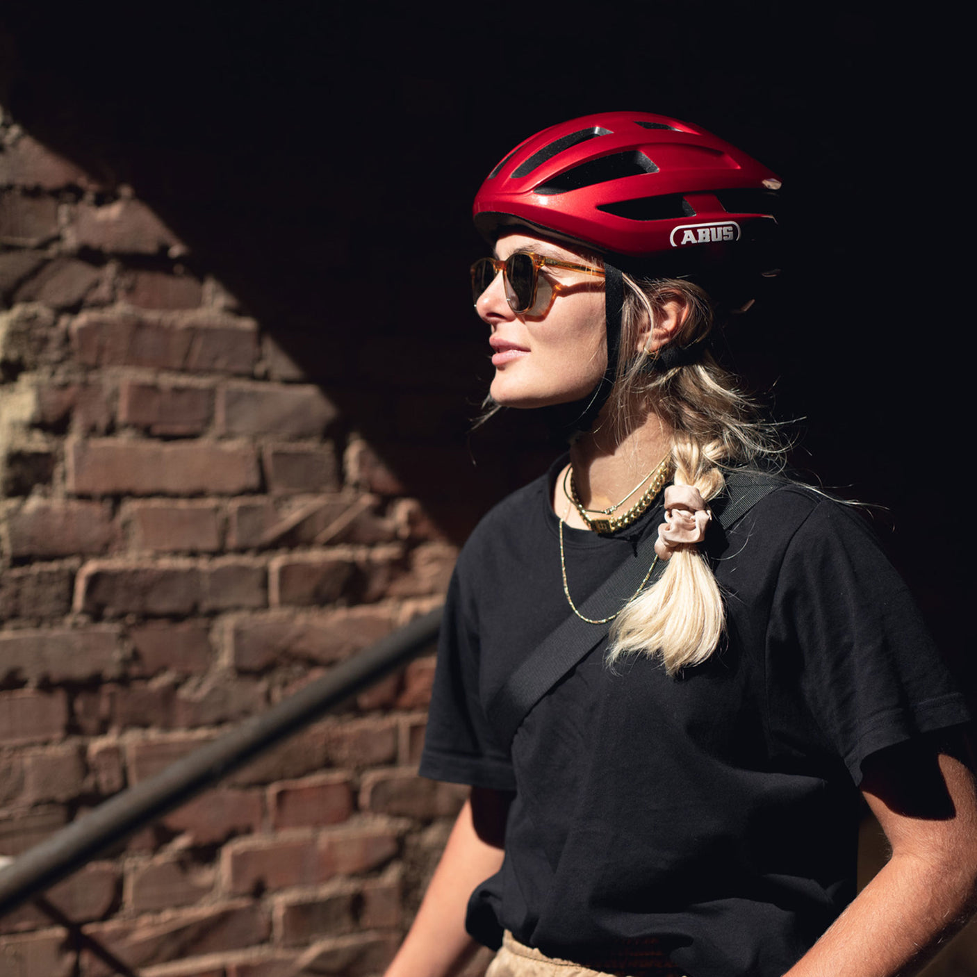 Abus PowerDome flip flop paars