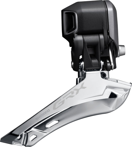 Shimano GRX Di2 FD-RX815 Voorderailleur 2x11 Lötmontage zwart/zilver