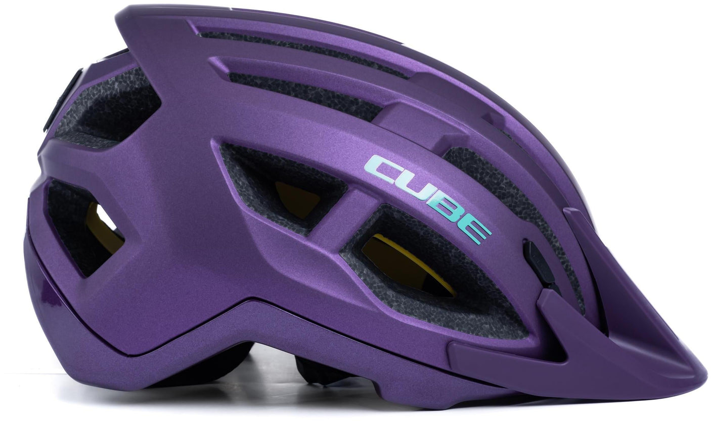 CUBE Helm OFFPATH paars