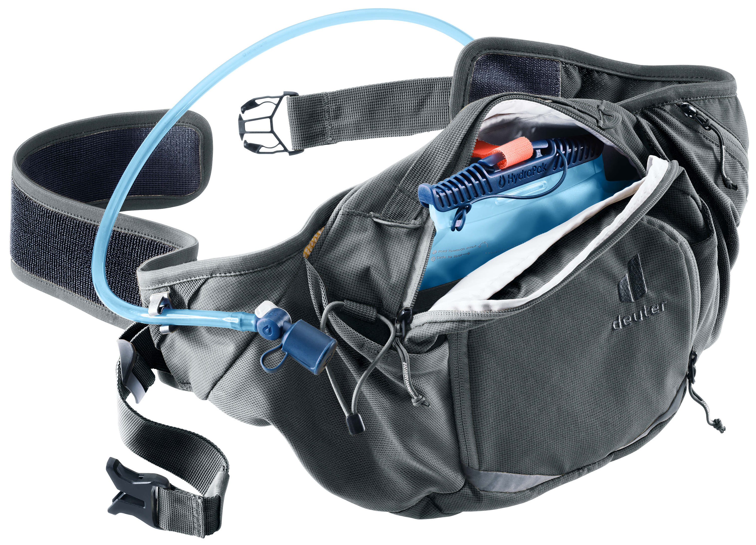 deuter Pulse Pro 5 Heuptas grijs