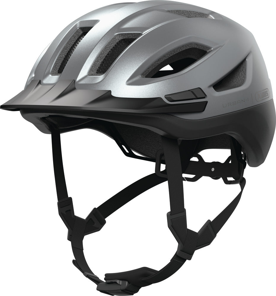 Abus URBAN-I 4.0 Urban helm grafiet zilver