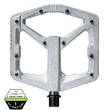 Crankbrothers Stamp 2 Large platformpedaal raw silver