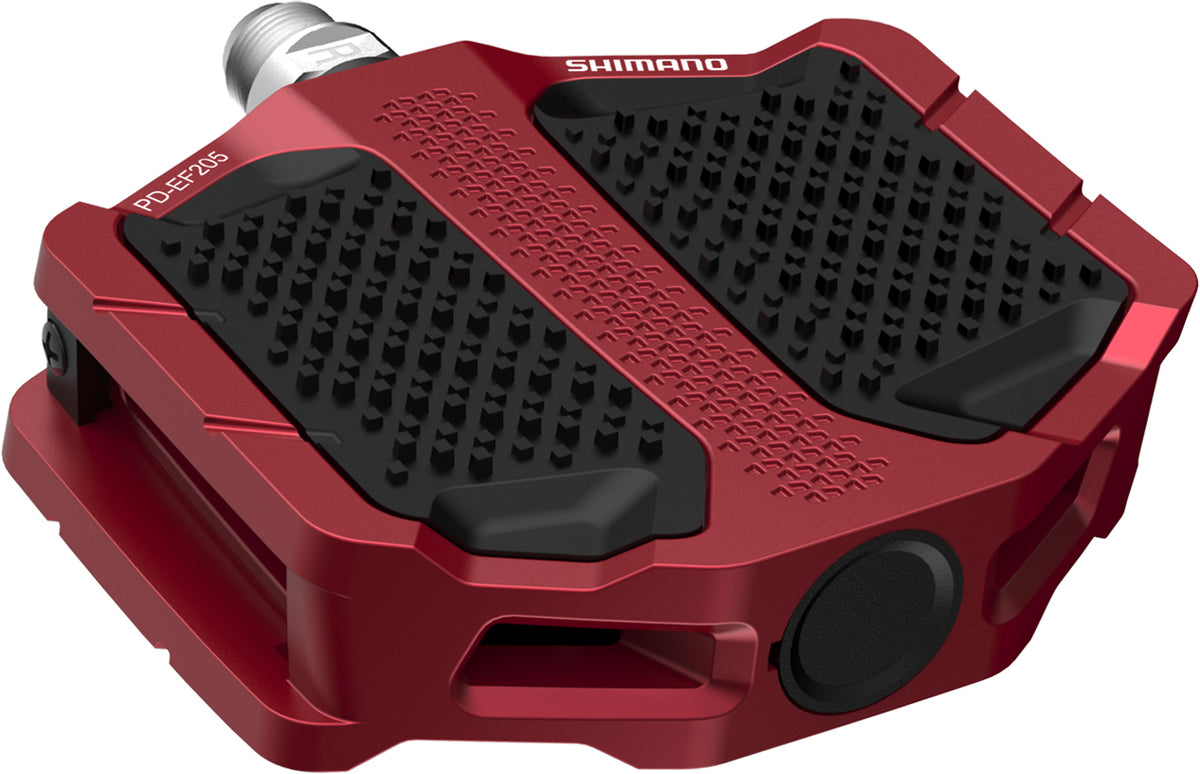 Shimano Pedalen PD-EF205 Rood