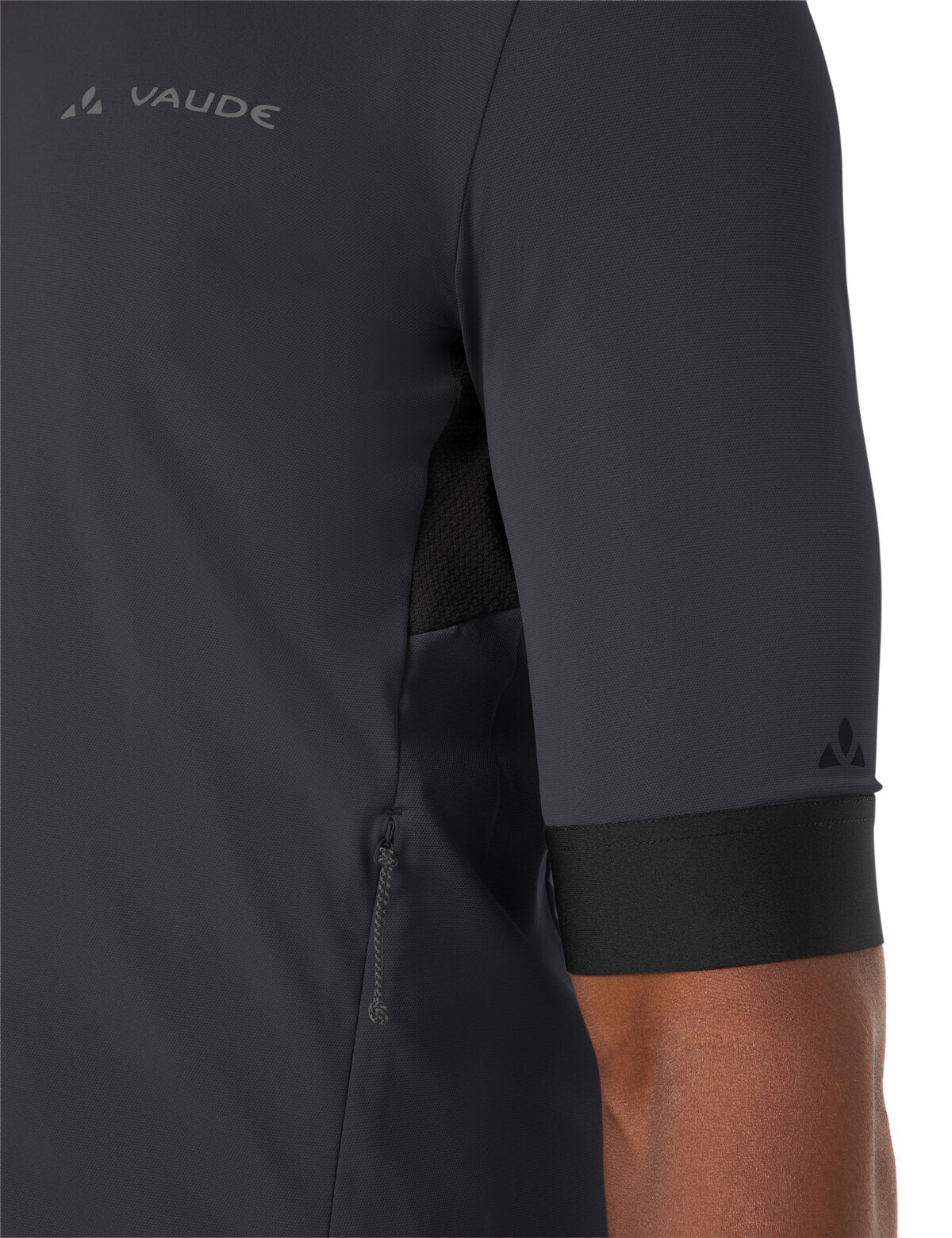 VAUDE Heren Kuro FZ Tricot II zwart/zwart
