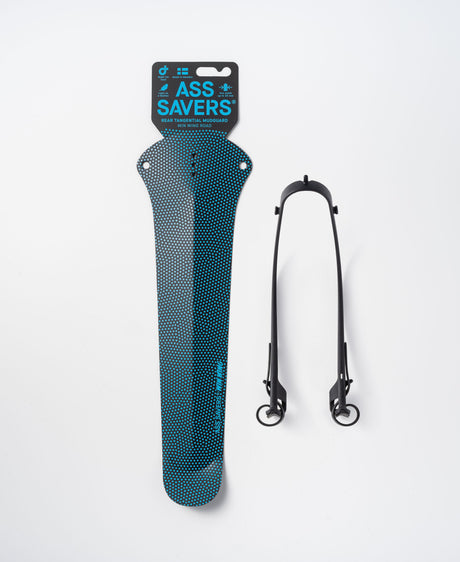 Ass Savers WRS-2 Win Wing Road spatbord achter blauw met stippen