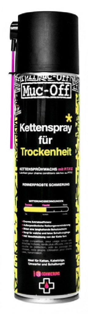 Muc-Off Dry PTFE Kettingolie Aerosol 400ml