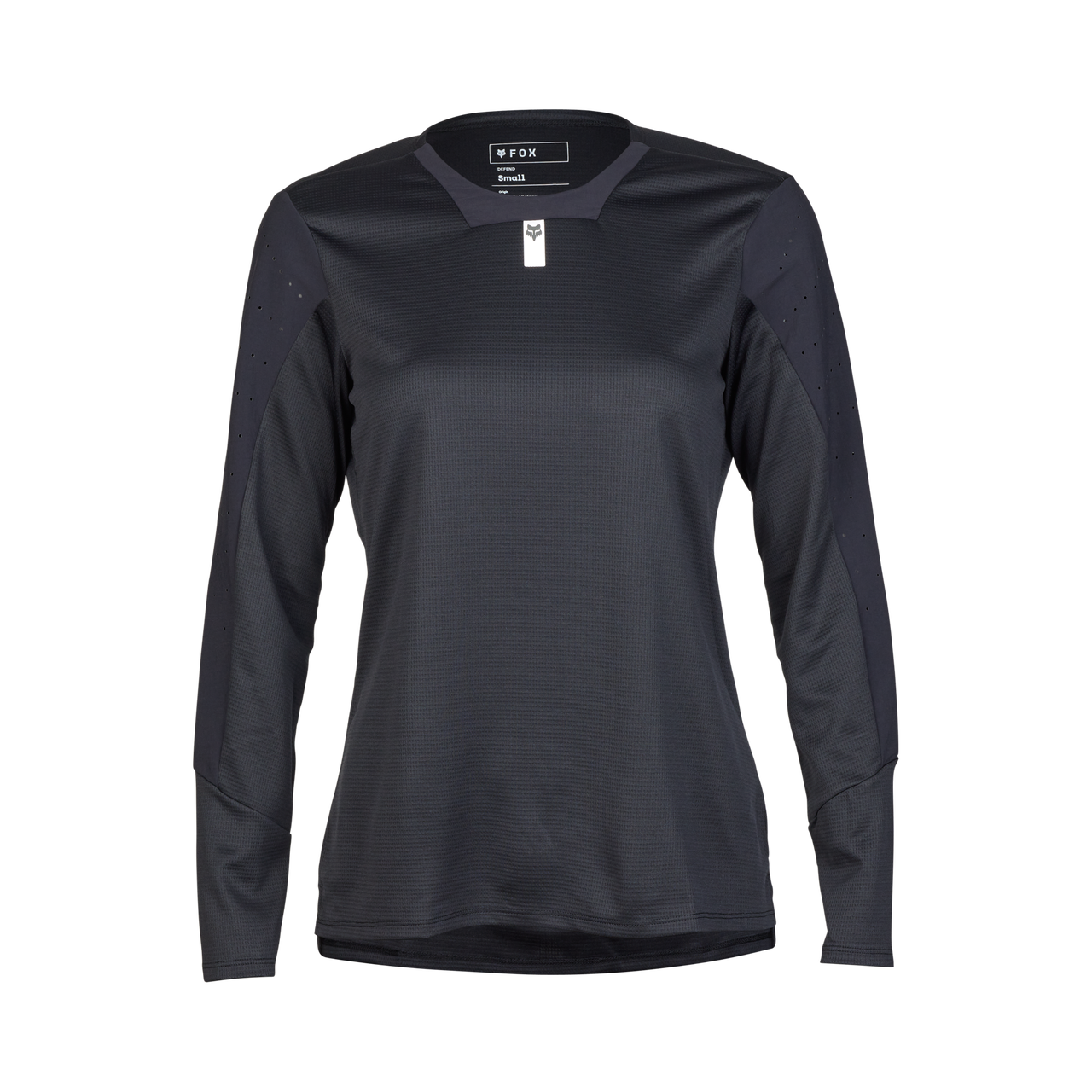Fox W Defend LS Jersey Zwart