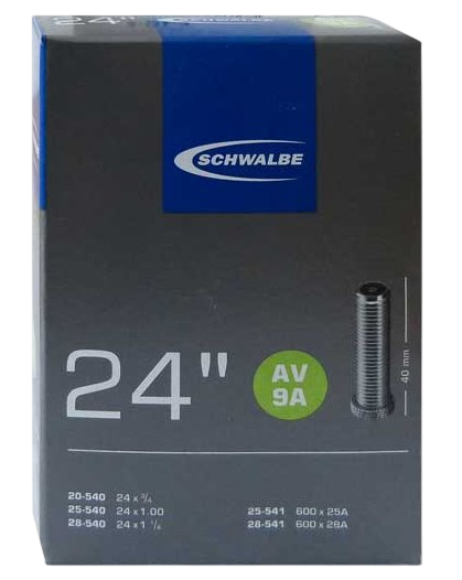 Schwalbe No.9A rolstoelslang binnenband 24"