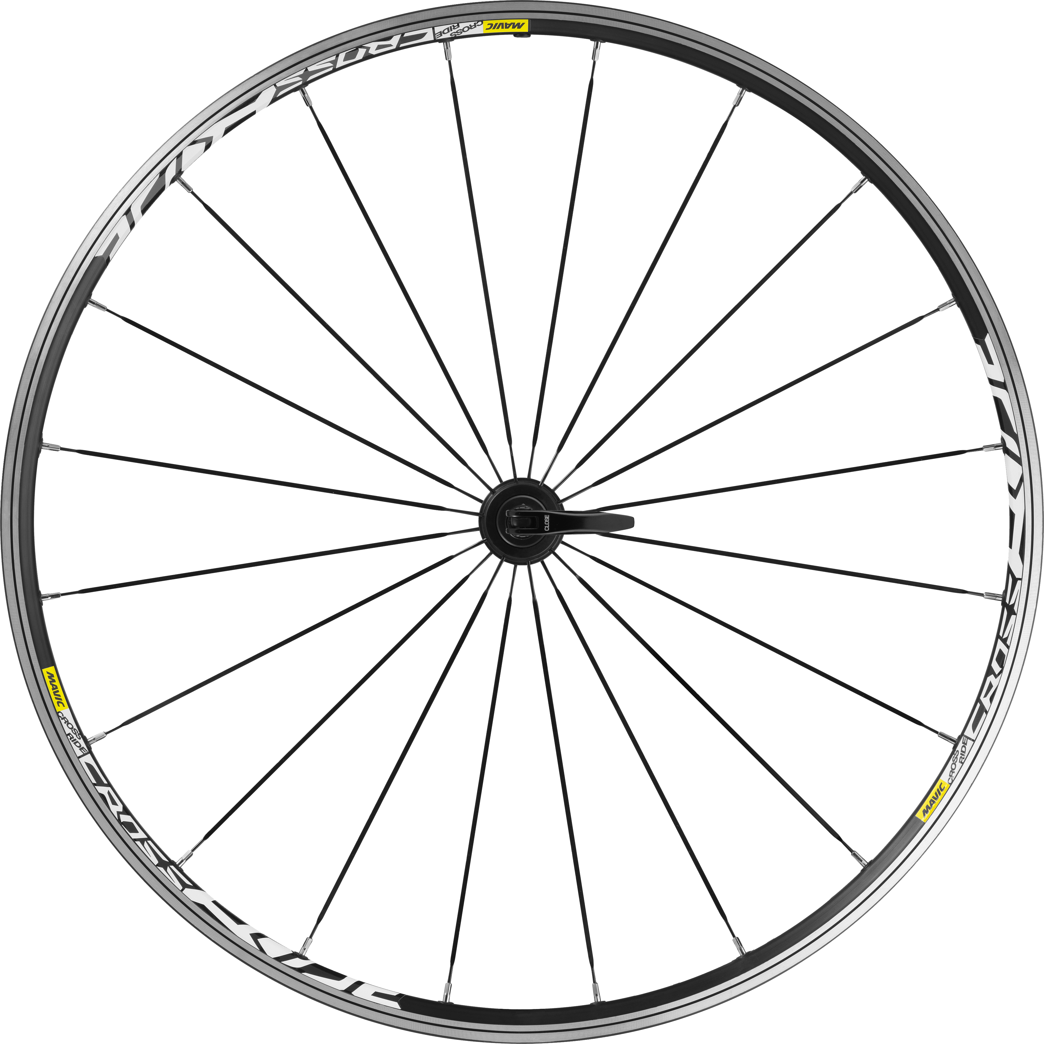 Mavic Crossride UB Voorwiel zwart