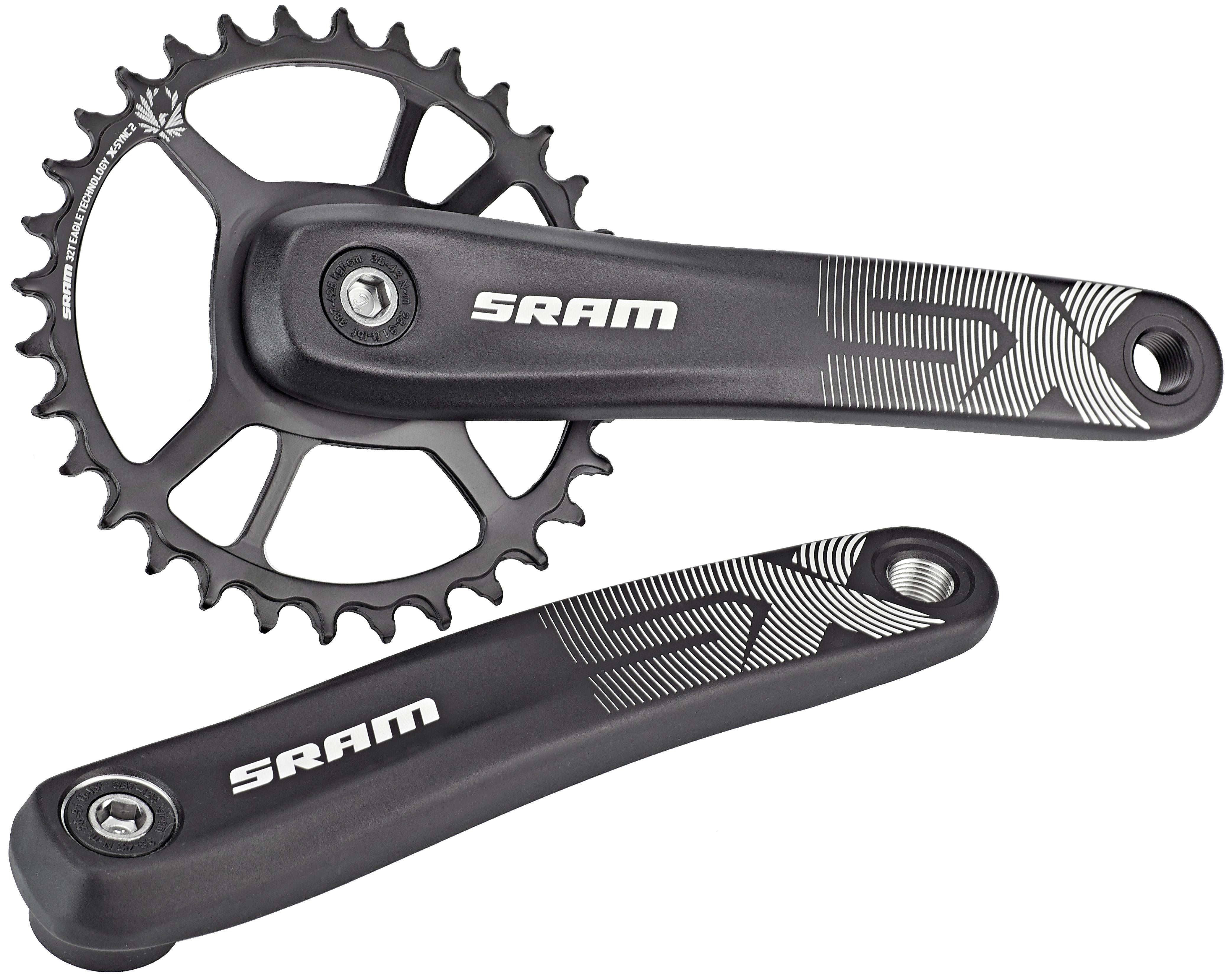 SRAM SX Eagle Power Spline crankstel 32T 12-speed zwart