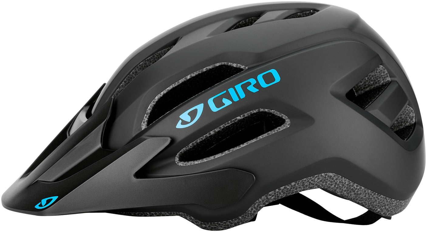 Giro Fixture II Y helm mat zwart/blauw