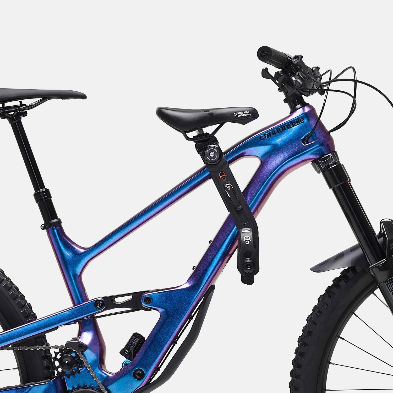 Kids Ride Shotgun 2.0 MTB Voor Kindersitz zwart