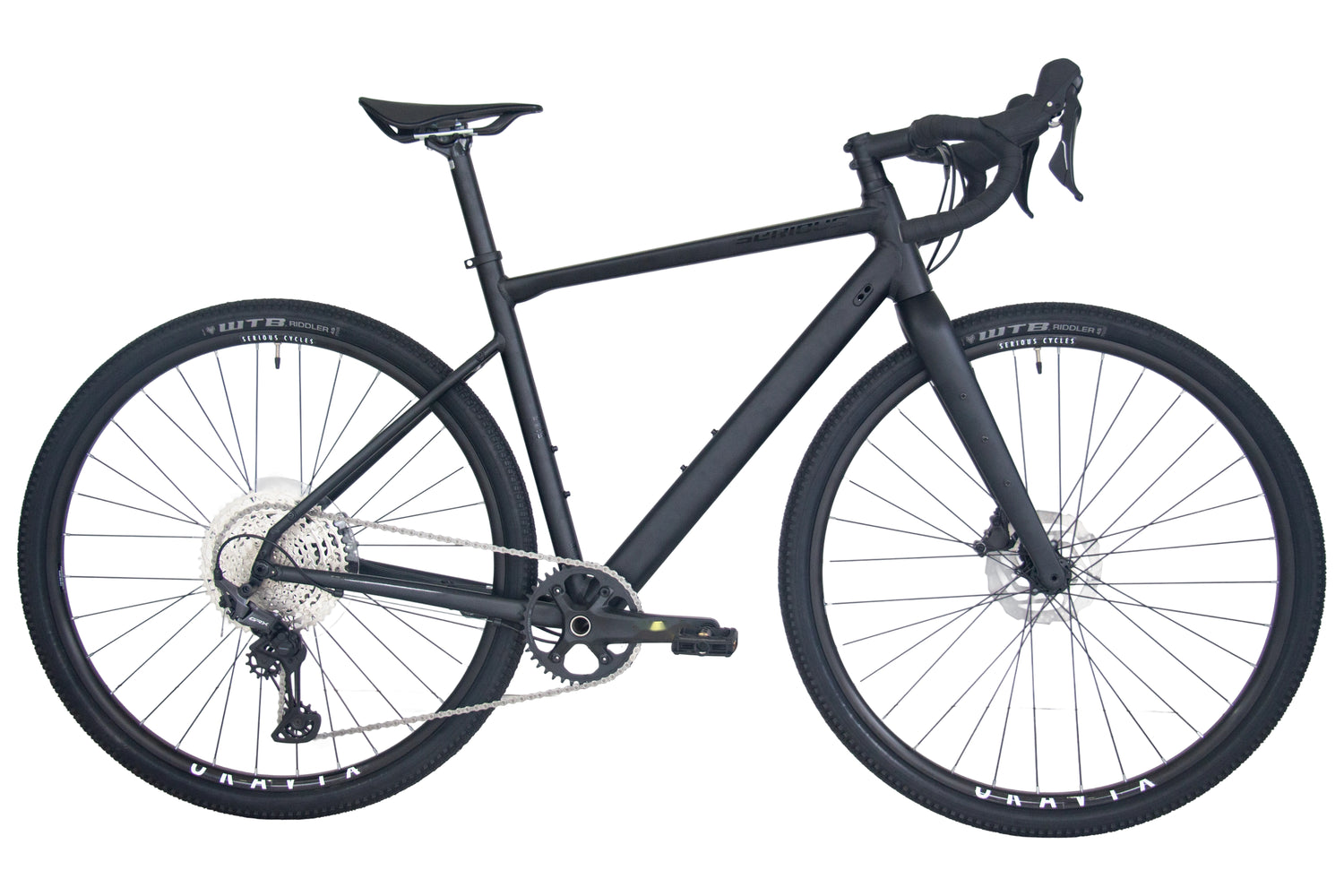 Serious Bikes Gravix Pro 1 mat zwart