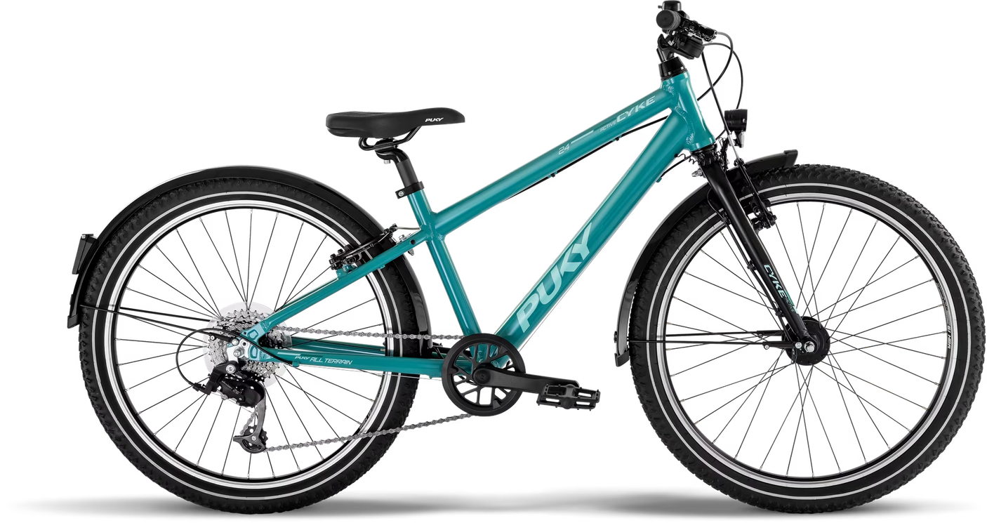 PUKY CYKE 24-8 ACTIVE turquoise/black (2025)