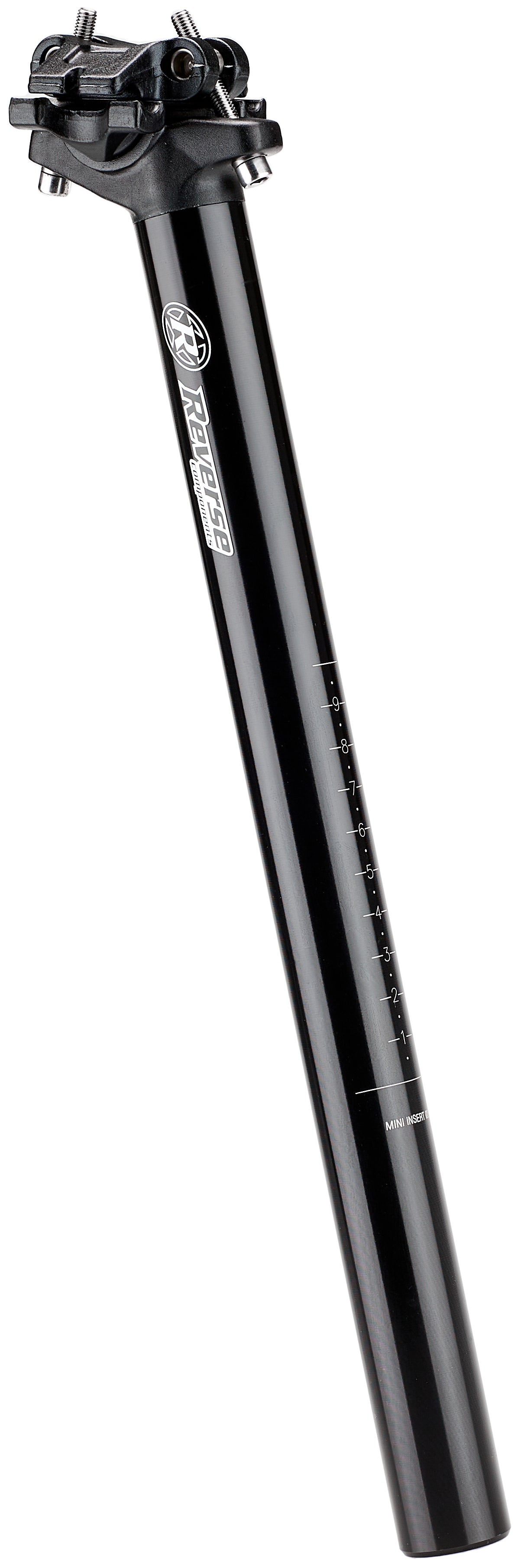Reverse Comp zadelpen Ø27,2mm zwart
