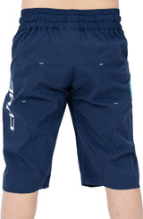 CUBE TEAMLINE Baggy Shorts ROOKIE blauw en mint