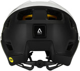 CUBE helm STROVER wit'n'zwart