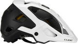 CUBE helm STROVER wit'n'zwart