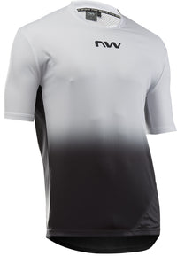 Northwave Edge 2 Jersey Korte Mouw | Heren MTB Shirt | Lichtgrijs/Zwart – aktuelle Variante