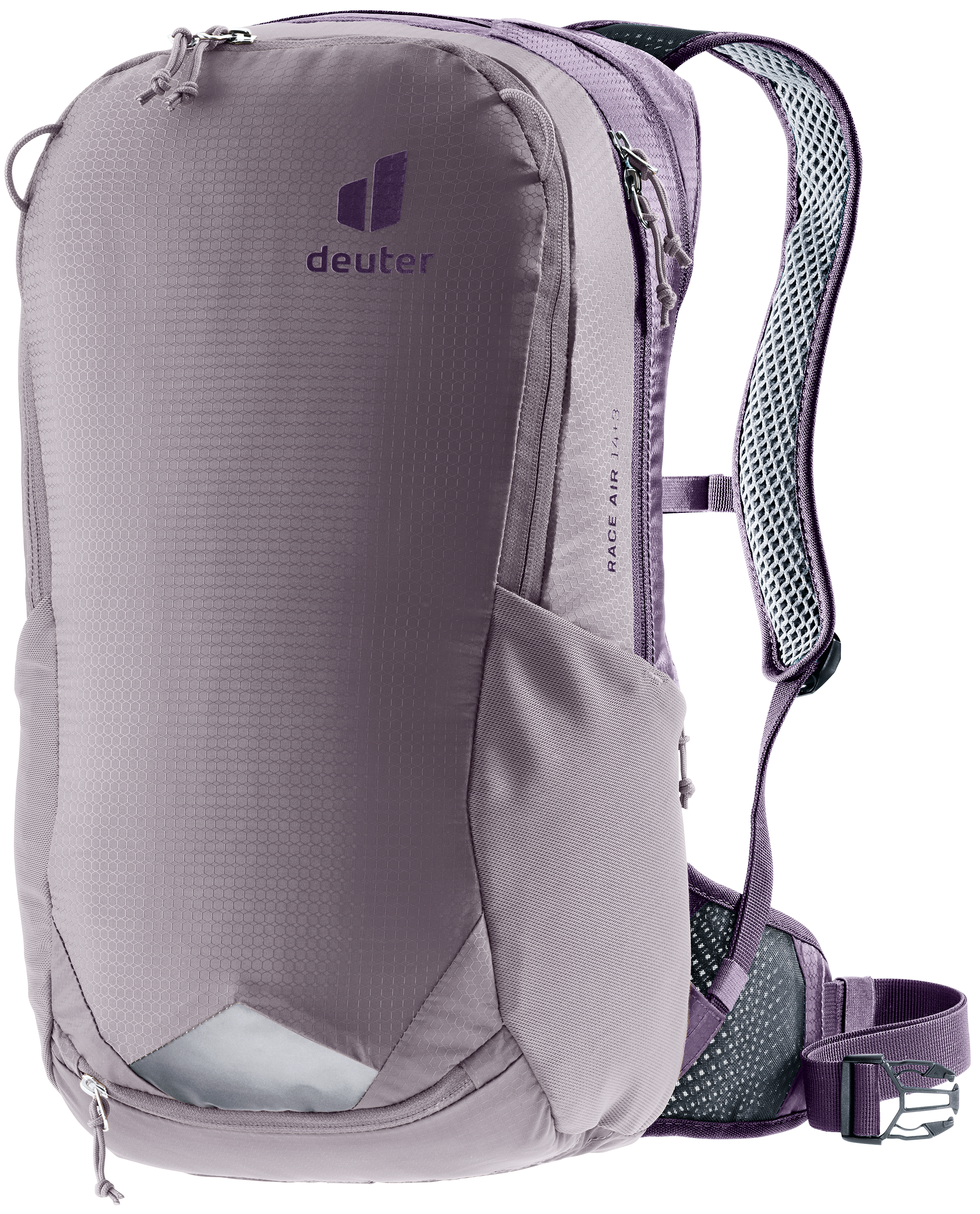 deuter Race Air 14+3 fiets rugzak lavendel-paars