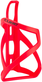 CUBE flessenhouder HPP Sidecage mat rood en glanzend zwart