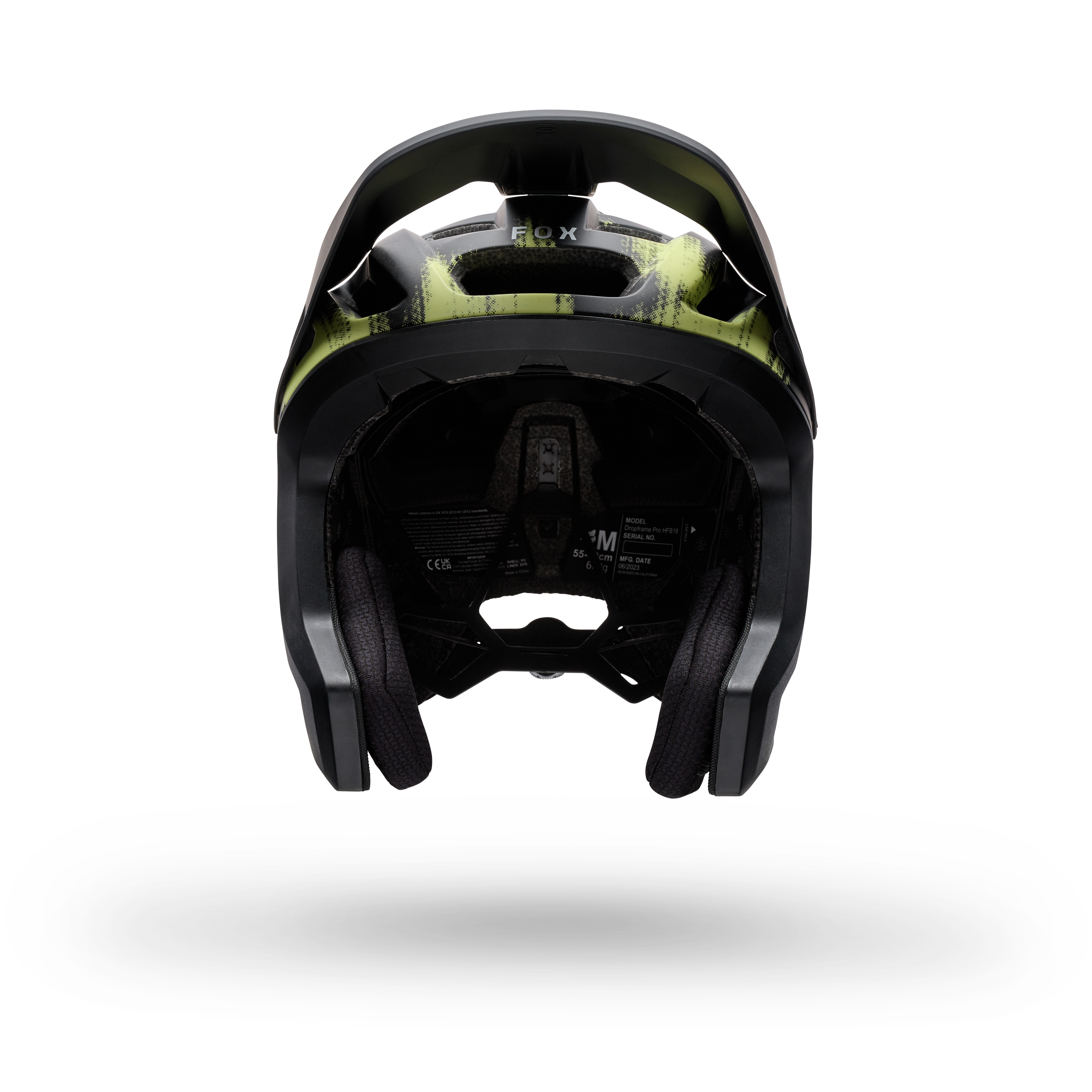 Fox Dropframe Pro Flow MTB-helm Zwart