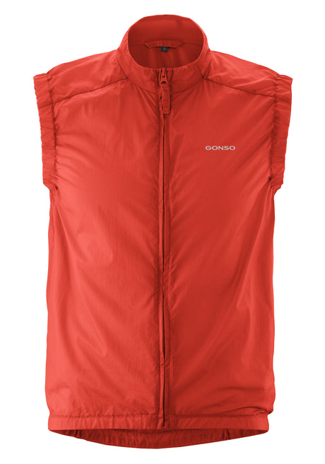 Gonso Adventure Vest Wind heren paprika flame