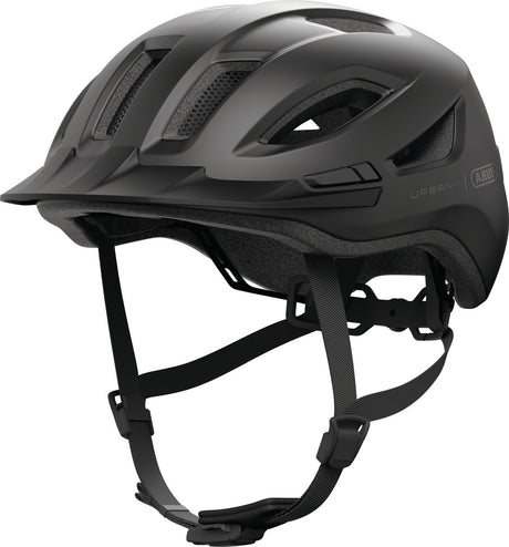 Abus URBAN-I 4.0 LR Urban Helm fluweel zwart