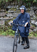 VAUDE Valdipino Poncho zwart uni