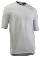 Northwave Xtrail Jersey Korte Mouw Lichtgrijs/Zand