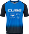 CUBE VERTEX jersey met ronde hals X Actionteam korte mouw