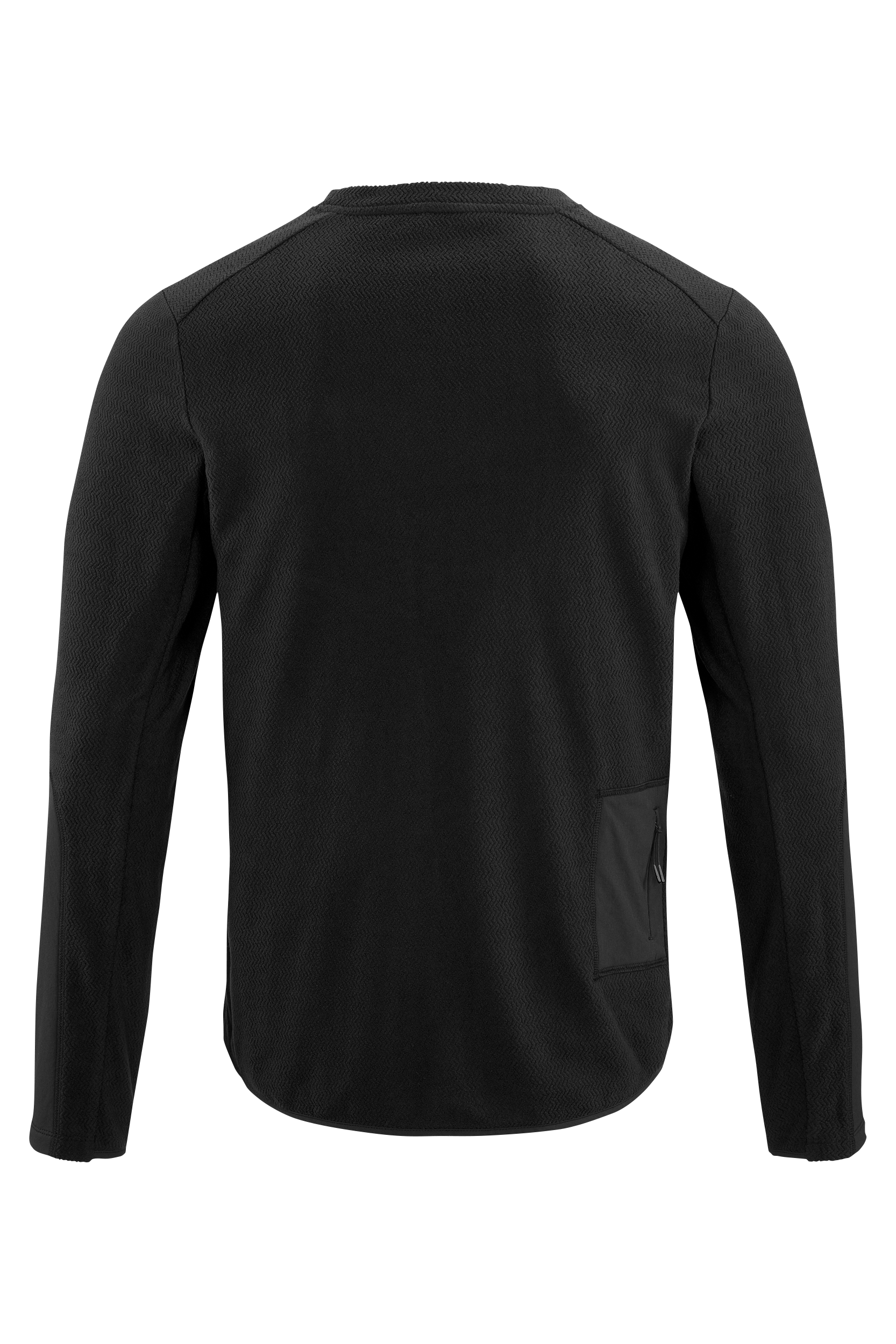 CUBE ATX fleece jersey lange mouw zwart