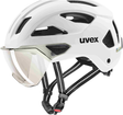 uvex Stride Vizier wit mat/ltm. zilver
