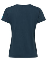 VAUDE Dames Fietser T-shirt V dark sea/dark sea