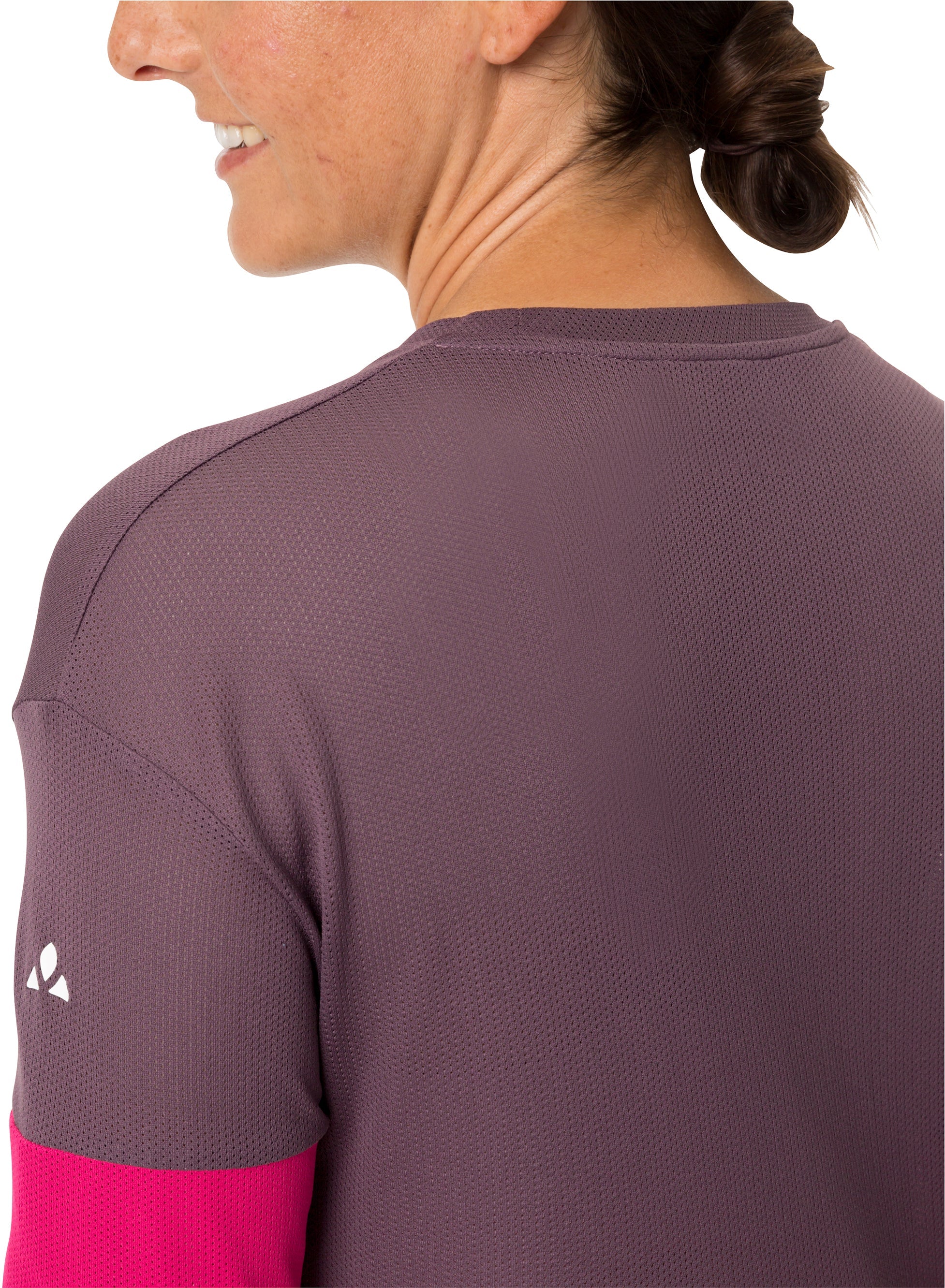 VAUDE Moab V Langarm T-shirt Dames zwart