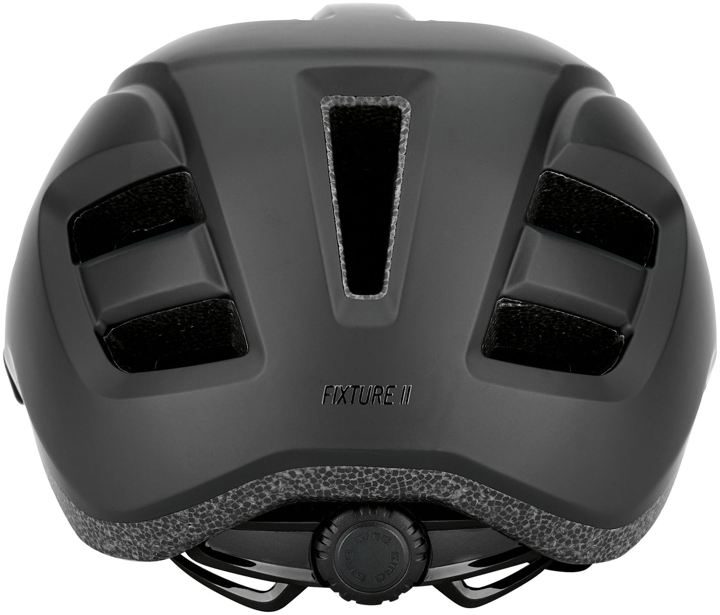 Giro Fixture II Y helm mat zwart/blauw