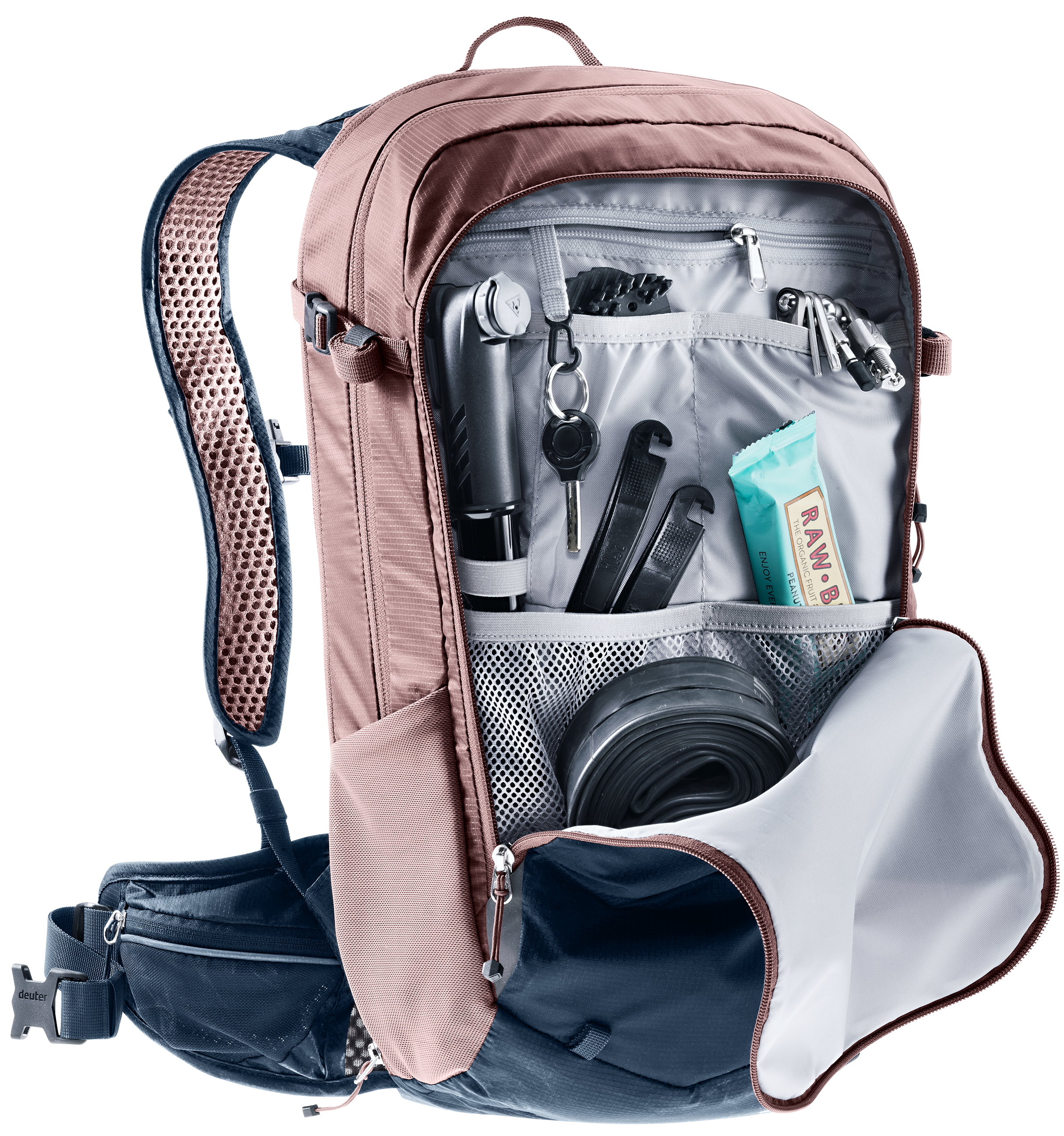 deuter Compact 14+3 fietsrugzak ink-ashrose