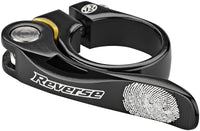 Reverse Long Life zadelklem Ø31,8mm zwart – aktuelle Variante