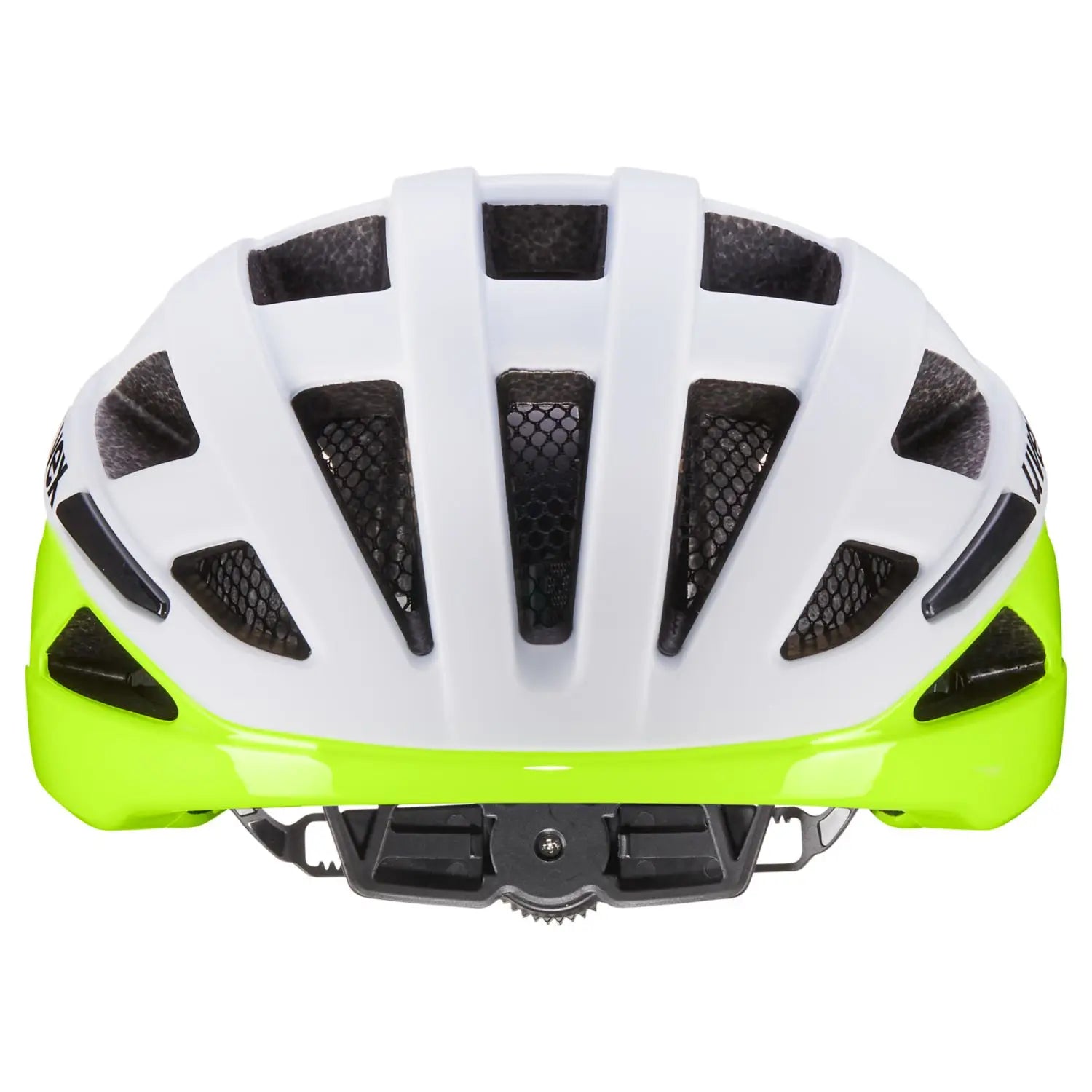 uvex I-Volute racefietshelm Wit-Neon Geel Mat