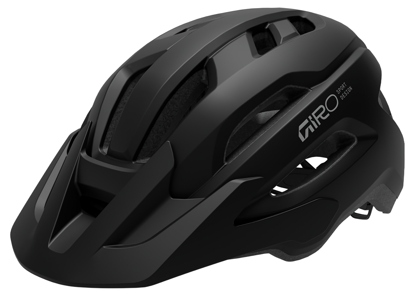 Giro Fixture II XL MTB-helm mat zwart/grijs