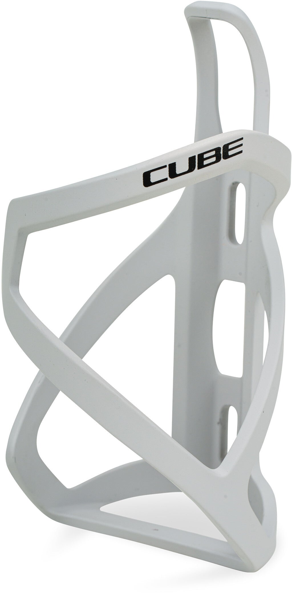 CUBE Bidonhouder HPP Linker Zijbeugel mat lichtgrijs´n´glanzend zwart