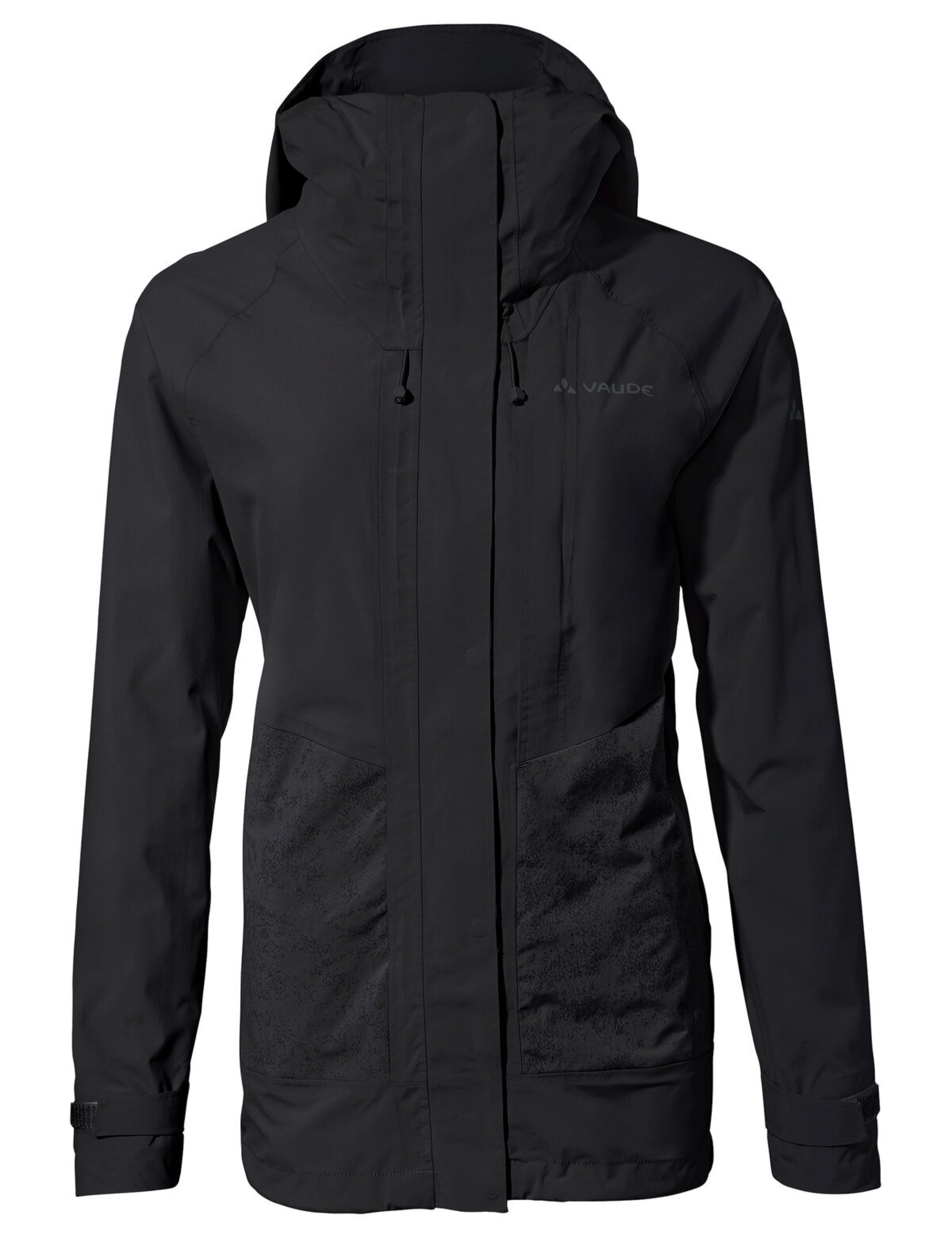 VAUDE Dames Comyou Regenjas zwart