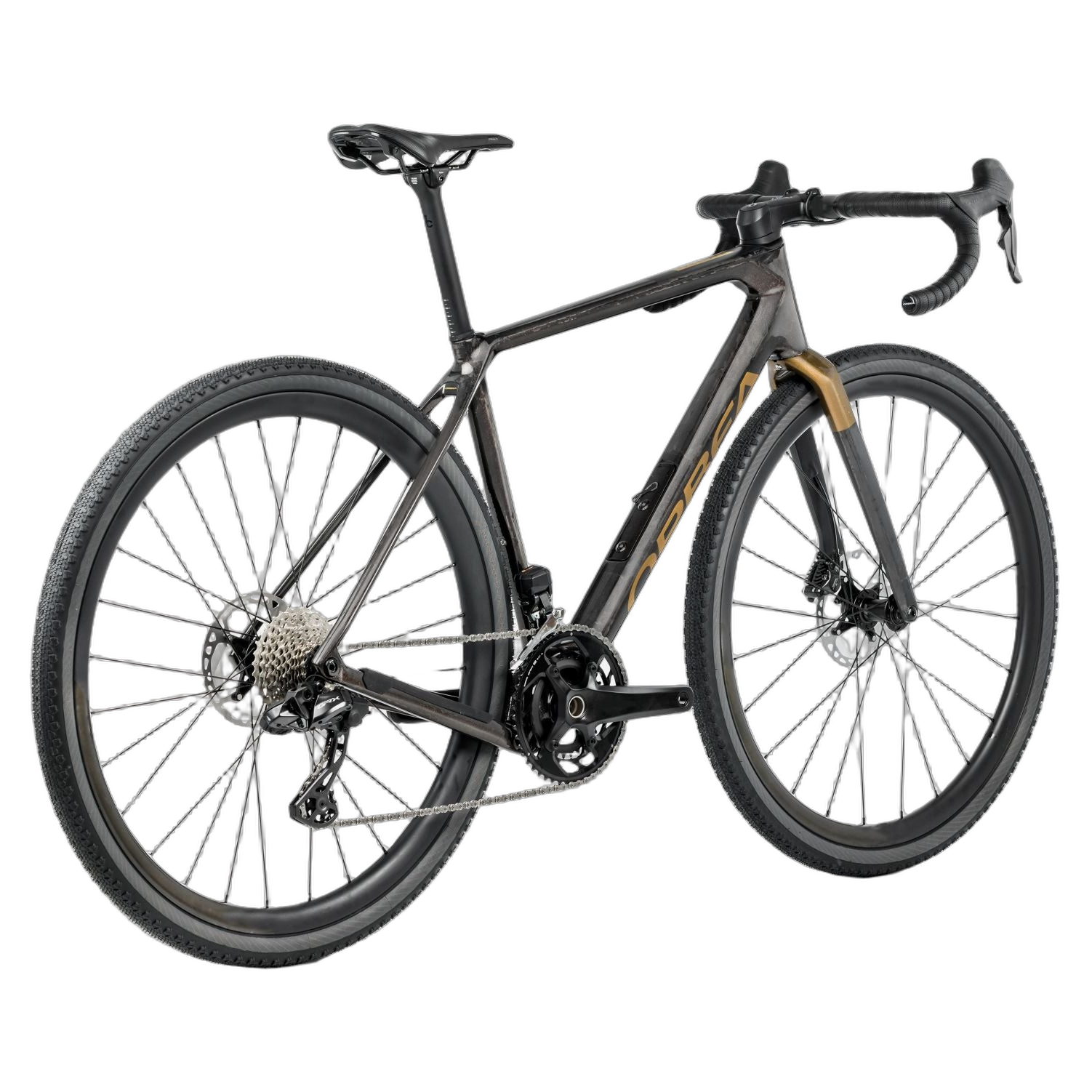 Orbea TERRA M30TEAM 1X Cosmic Carbon View - Metallic Olijfgroen (2025)
