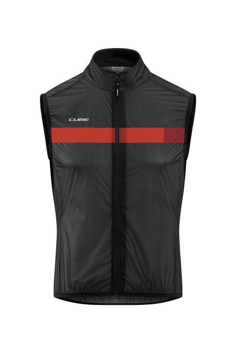 CUBE TEAMLINE windvest zwart
