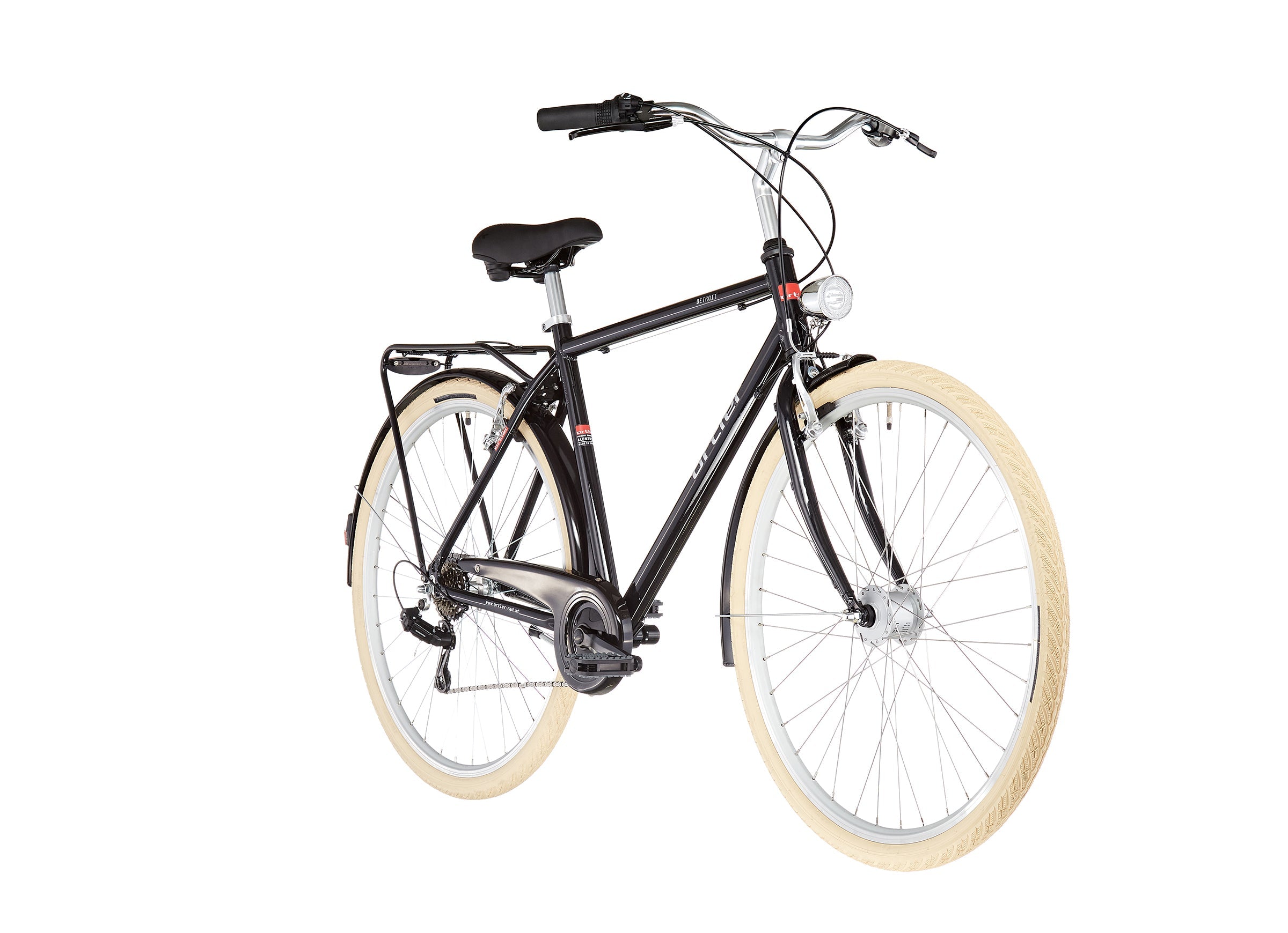 Ortler Detroit EQ Alloy Diamant 6-speed zwart
